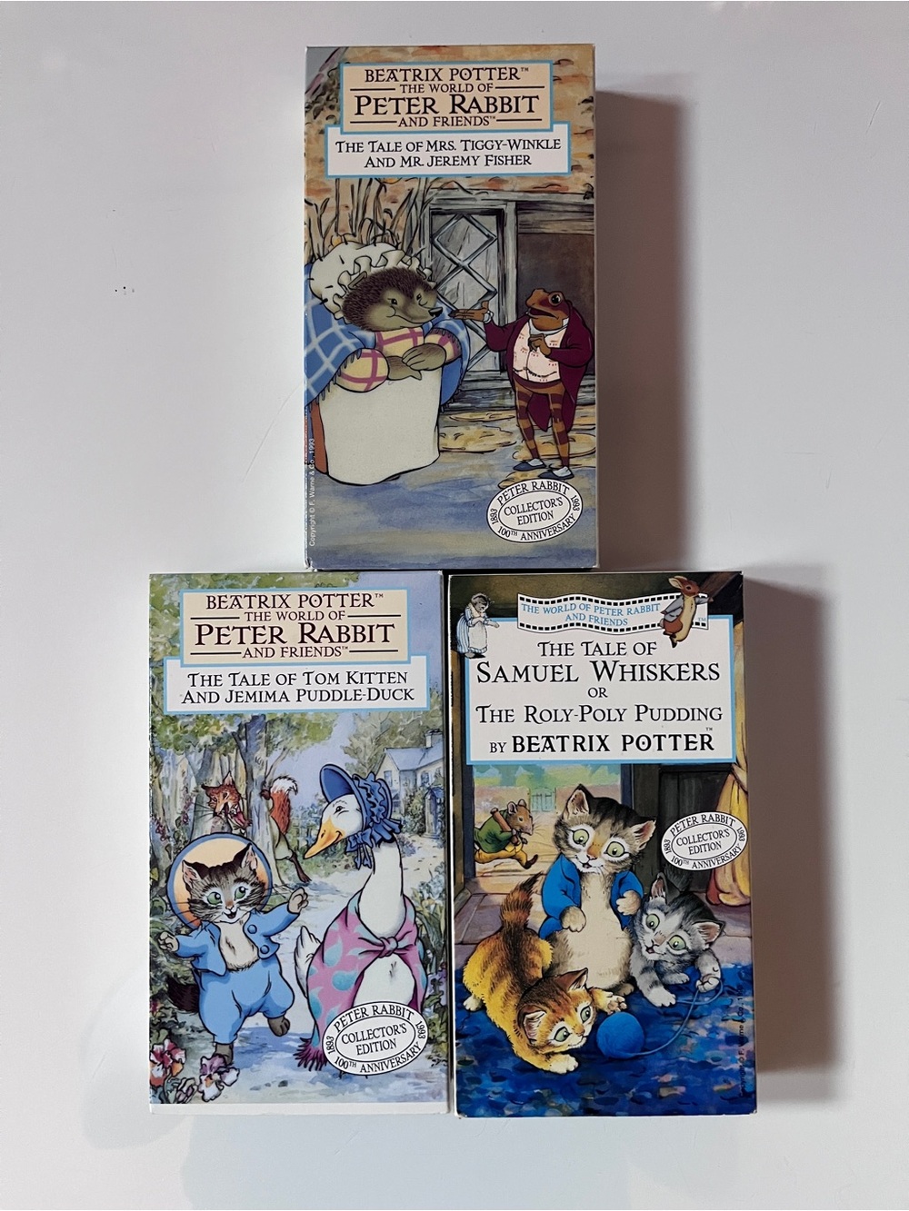 Beatrix Potter Peter Rabbit VHS Box Set & Single Video - Picture 3 of 4